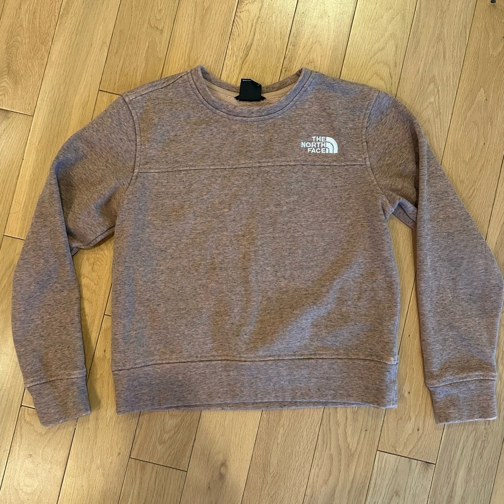 The North Face Everyday Fleece Crew Women's Top Brown Size Small